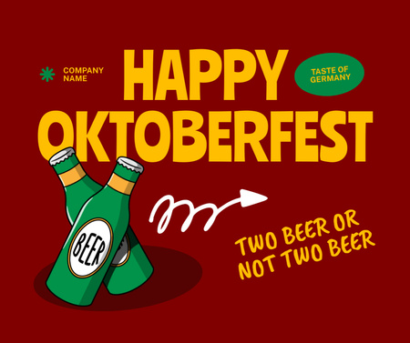 31 Oktoberfest 2 Maroon Facebook – шаблон для дизайна