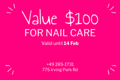 Beauty Salon Services Offer on Galentine's Day