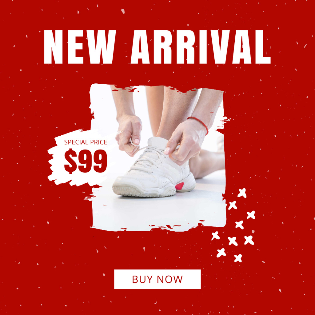 New Arrival Sneakers to Shops Instagram Tasarım Şablonu