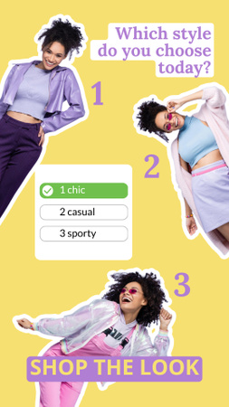 Quiz about Style Instagram Story Design Template