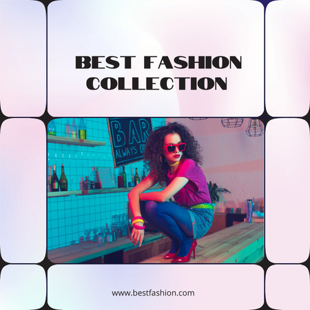 Best Fashion Collection Instagramデザインテンプレート