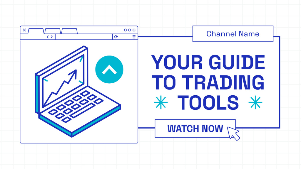 Plantilla de diseño de Guide Offer for Trading Instruments Youtube Thumbnail 