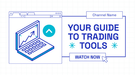 Modèle de visuel Offre guide pour les instruments de trading - Youtube Thumbnail