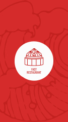 Fast Casual Restaurant Info with Dish