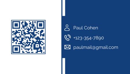Heating and Cooling Conditioners Service Business Card US Design Template