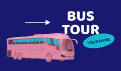 Memorable Bus Travel Trip Announcement