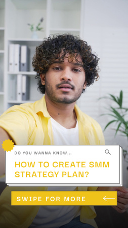 SMM Strateji Planı Yapmanın Yararlı Yolu TikTok Video Tasarım Şablonu