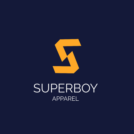Image of Apparel Store Logo 1080x1080pxデザインテンプレート