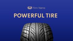 Car Tire Sale and Service Ad