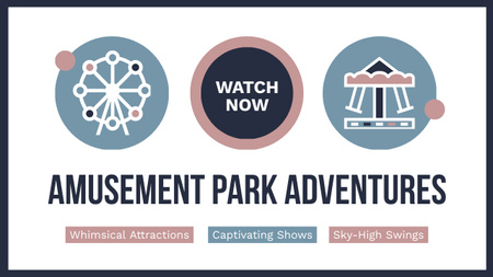 Incredible Attractions In Adventure Park In Episode Youtube Thumbnail Design Template