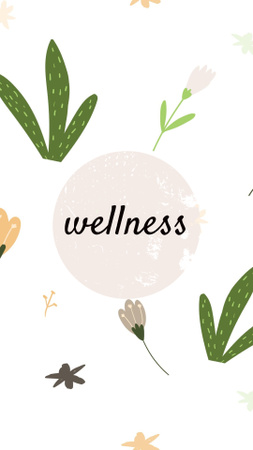 wellness salon reklamı Instagram Highlight Cover Tasarım Şablonu