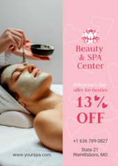 SPA Salon Services Offer on Galentine's Day