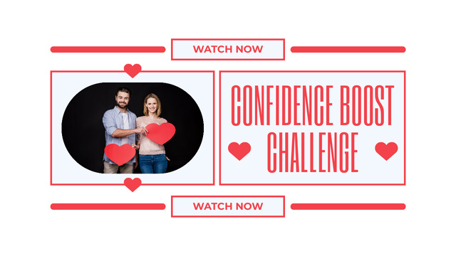 Tips for Building Relationship with Confidence Youtube Thumbnail Tasarım Şablonu
