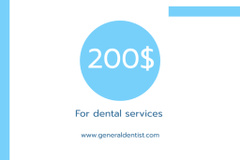 High-quality Dentist Services In Clinic Voucher Offer