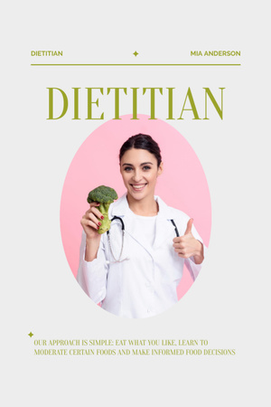 Dietitian Services Offer Flyer 4x6in Tasarım Şablonu