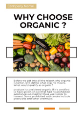 Natural Organic Food Choosing