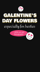 Special Offer for Galentine`s Day Bouquets