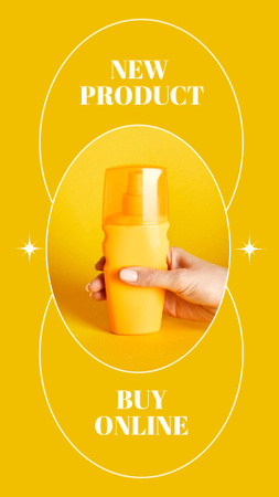 Sunscreen Sale Offer Instagram Story Design Template