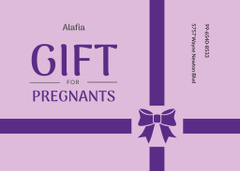 Offer of Gift for Pregnant with Bow