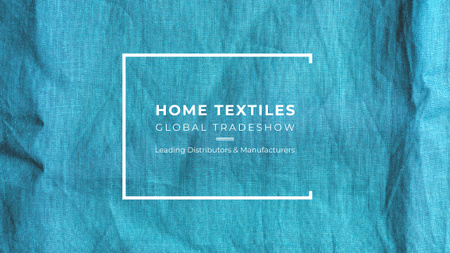 Home Textiles Event Announcement Youtube Design Template