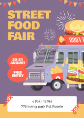 Street Food Fair Event Ad