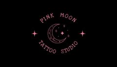 Tattoo Studio Service Promo With Moon And Stars