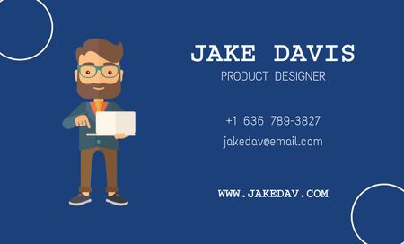 Product Designer Proposal Business Card 91x55mm Design Template