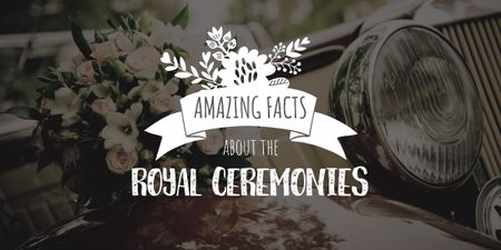 Platilla de diseño Miraculous Facts About Royal Wedding Ceremony Image