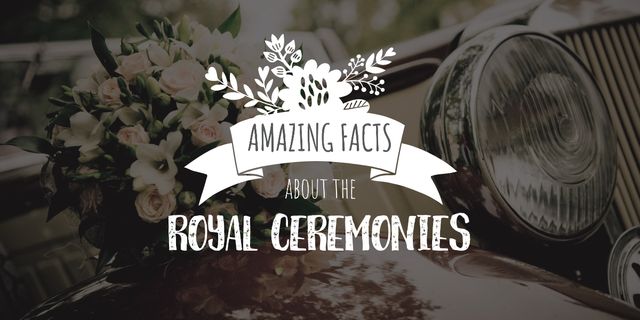 Plantilla de diseño de Miraculous Facts About Royal Wedding Ceremony Image 