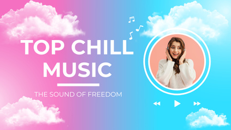 Brilliant Set Of Playlist With Music Hits Youtube Thumbnail Design Template
