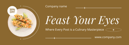 Оголошення низьких цін у ресторані Fast Casual Tumblr – шаблон для дизайну