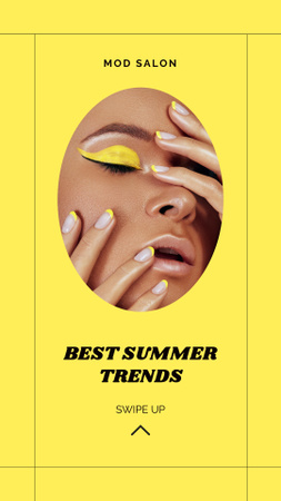 Best Summer Trends Sale Instagram Video Story Design Template
