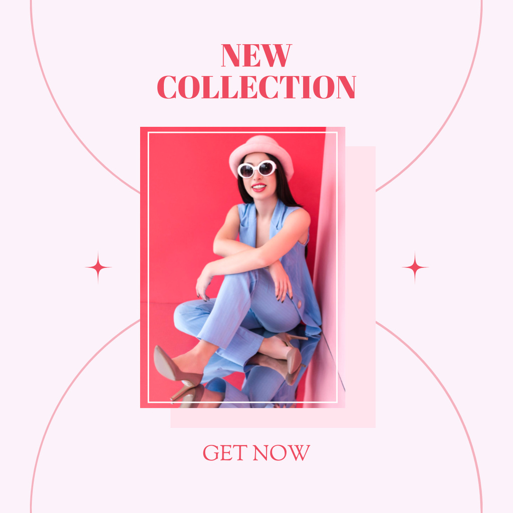 Inspiration New Look from Female Wear Collection Instagram Design Template