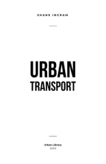 Urban Transport Traffic in Modern City