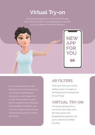 Modèle de visuel Nouvelle application mobile pour vous - Newsletter