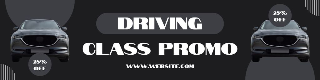 Driving Class Promotion At Discounted Rates Twitterデザインテンプレート