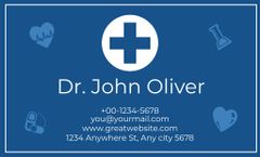 Personal Ad of Medical Doctor on Blue