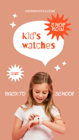 Plantilla de diseño de Promoción de venta de artículos imprescindibles para niños TikTok Video 