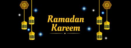 ramadán kareem obal Facebook cover Šablona návrhu