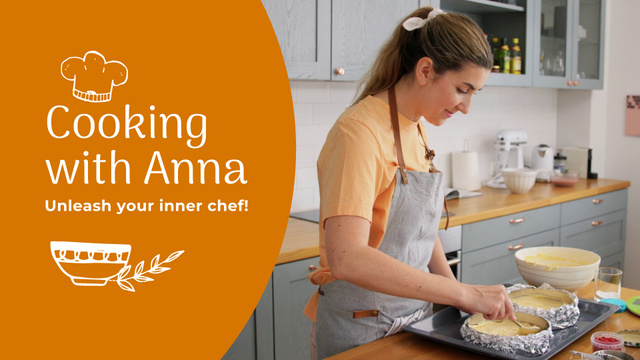 Homestyle Cooking Vlog With Baking Episode YouTube intro Modelo de Design