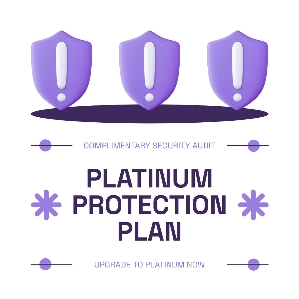 Corporate Security Solutions Instagram Design Template
