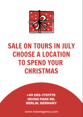 July Christmas Travel Discount with Young Couple