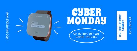Gadgets Sale onCyber Monday Coupon Design Template