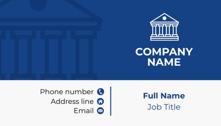 Up-to-date Company Employee Profile Data Business Card US Design Template