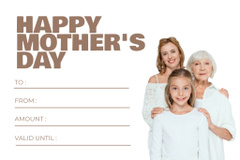 Mother's Day Offer with Women of Different Age