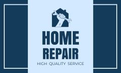 High Quality Service for Home Repair on Blue