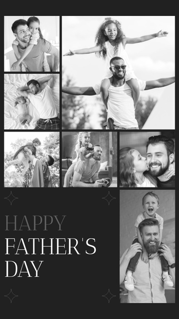 Happy Fathers Day Instagram Story Design Template