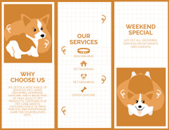 Pet Service Offer with Cute Dog