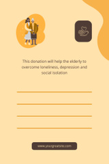Make Donation for Support Senior Ones