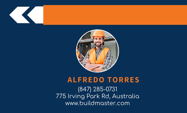 Home Renovations and Enhancement Offer Business Card 91x55mm Design Template